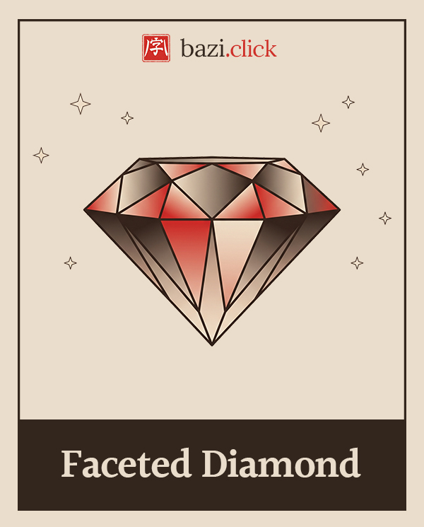 Faceted Diamond